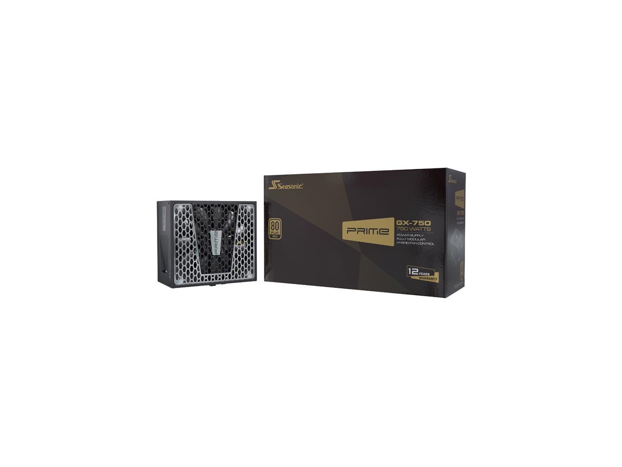 750W Seasonic Prime GX-750 80+ Gold Modular Power Supply @Newegg (AR) $88.25