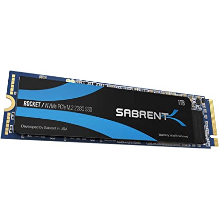 1TB Sabrent Rocket NVMe SSD @Amazon $110.48 at Store4Memory via Amazon