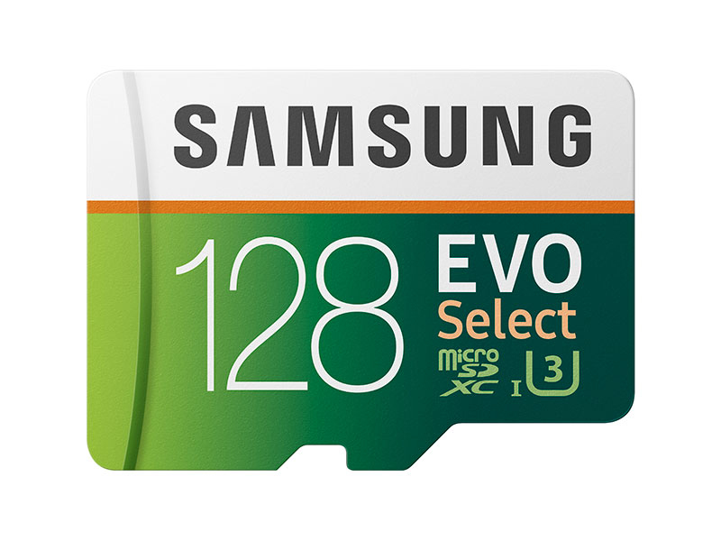 128GB SAMSUNG EVO Select microSD XC + Adapter @Amazon $19
