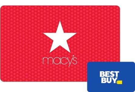 $100 Macy's Gift Card (email delivery) + $10 BB card @BestBuy $100