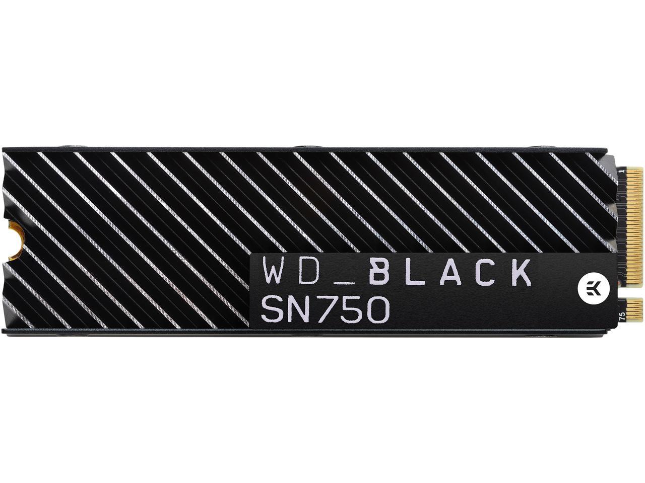 2TB WD Black SN750 (w/HS) NVMe SSD @Newegg $207