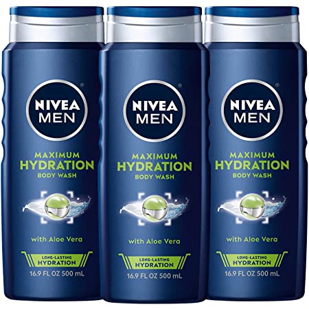 NIVEA Men Maximum Hydration 3 in 1 Body Wash 16.9 Fluid Ounce (Pack of 3) @Amazon (AC/S&S) $7.95