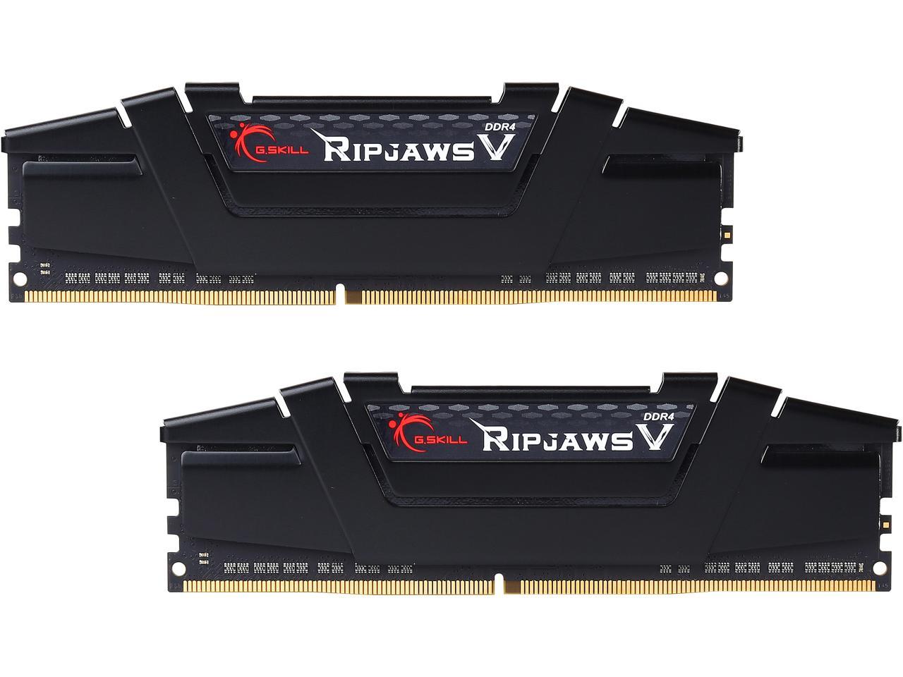 16GB (2x 8) G.SKILL Ripjaws V Series DDR4 3600 Desktop RAM kit @Newegg $55