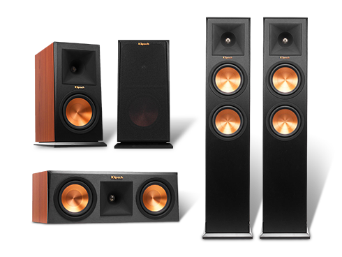 Klipsch RP-250C Center Channel Speaker + RP-160M Monitor Speakers + 2 x RP-260F Floorstanding Speaker Combo @Newegg $1026