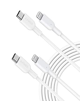 2-pk 10ft Anker Powerline II USB C to Lightning Cable, MFi-certified $24