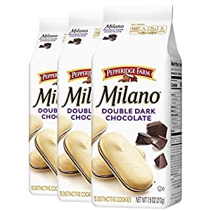 3-pk 7.5-Oz Pepperidge Farm Milano Cookies (Double Dark Chocolate) @Amazon (S&S) $6.94