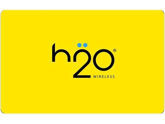 H2O Wireless $100 Prepaid Code - Pay As You Go (Email Delivery) $90
