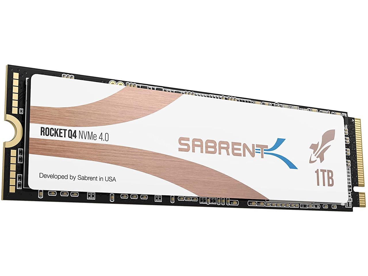 1TB Sabrent Rocket Q4 NVMe SSD $93.49