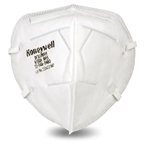 Honeywell Safety DF300 H910P N95 Flatfold Disposable Respirator - Box of 50 (S&S 5+ items) $28.59
