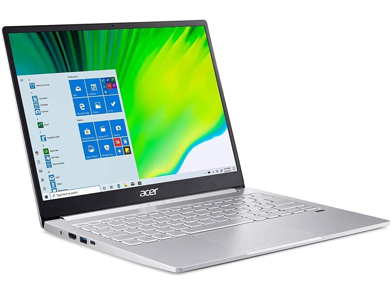 Acer Swift 3 13.5" 3 Intel Evo Thin & Light Laptop, Intel i7-1165G7 2256 x 1504 IPS *GB RAM 512GB SSD $620