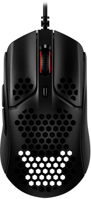 HyperX Pulsefire Haste Wired Optical Gaming Mouse with RGB Lighting (Black) $30