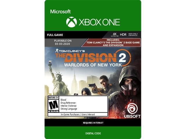 Tom Clancy's The Division 2: Warlords of New York Edition Xbox One [Digital Code] $10.79