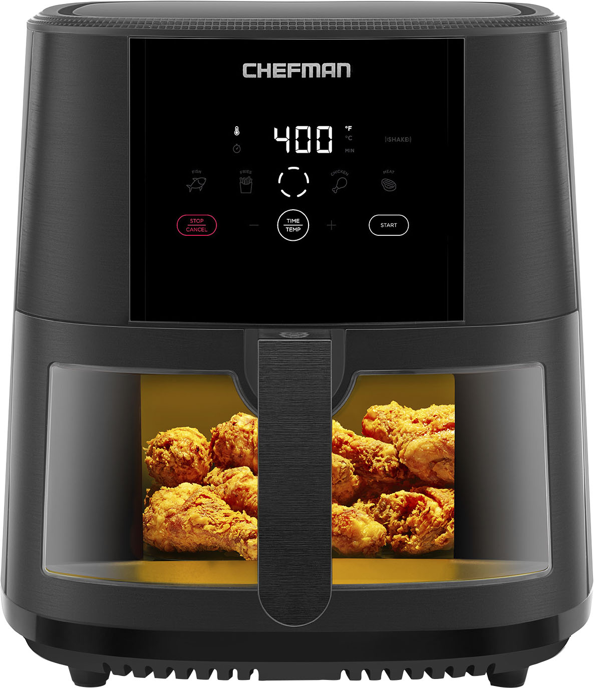 8-Quart Chefman TurboFry Touch Digital Air Fryer w/ Easy View Window $50