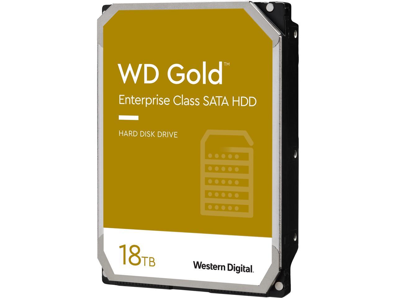 18TB WD Gold Enterprise Class Hard Disk Drive $360