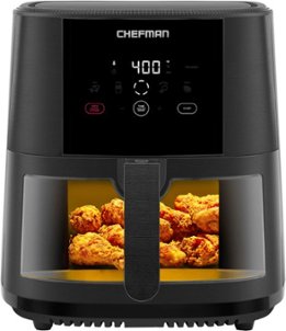 8-Quart Chefman TurboFry Touch Digital Air Fryer w/ Easy View Window $50