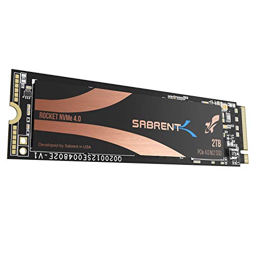 2TB Sabrent Rocket 4.0 NVMe Gen4 SSD $204