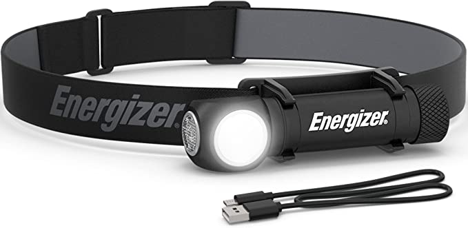 ENERGIZER X1000 Rechargeable LED Headlamp w/USB cable $16