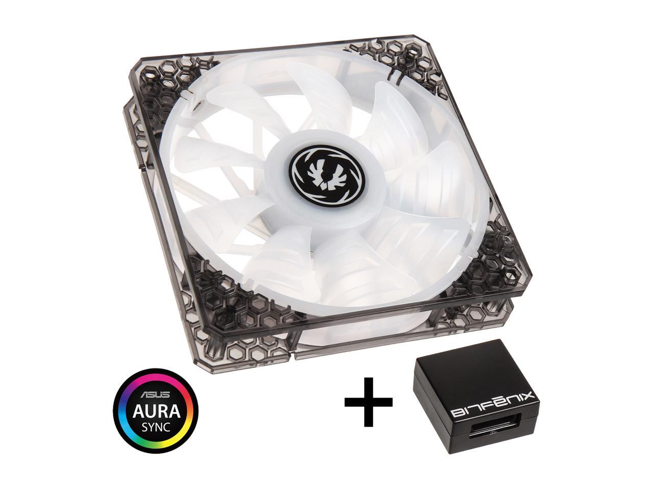 BitFenix Spectre Pro RGB LED 140mm Case Fan w/Controller $8