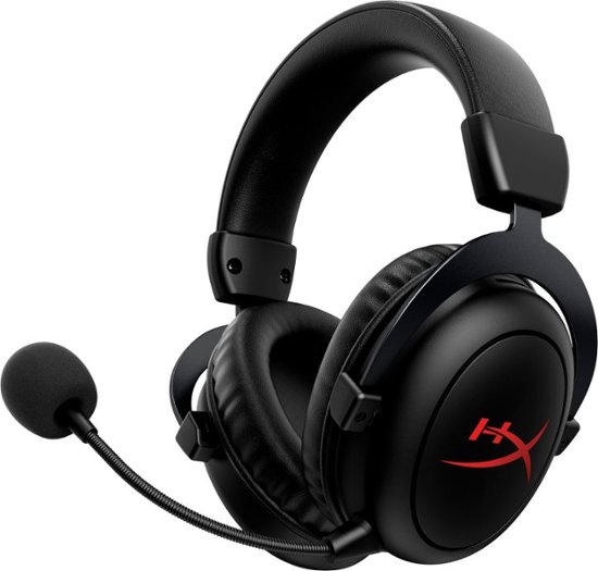 HyperX - Cloud Core Wireless DTS Headphone:X Gaming Headset for PC - Black $60