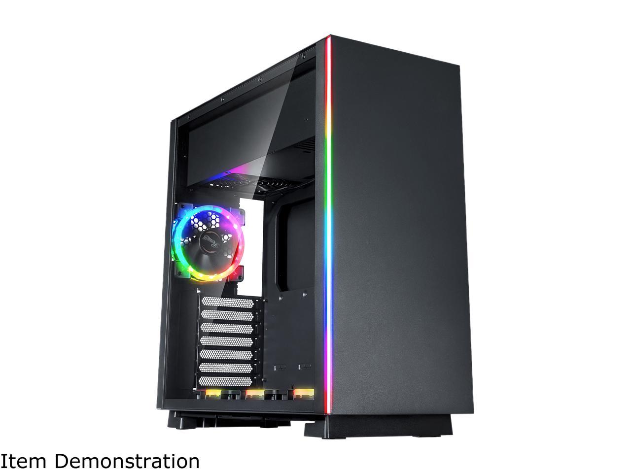 Rosewill Prism S500 TG Mid Tower Gaming  Case $30