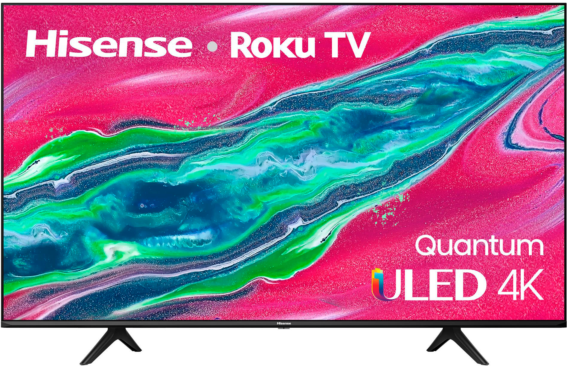 55" Hisense 55U6GR5 4K ULED Quantum Smart Roku TV $400