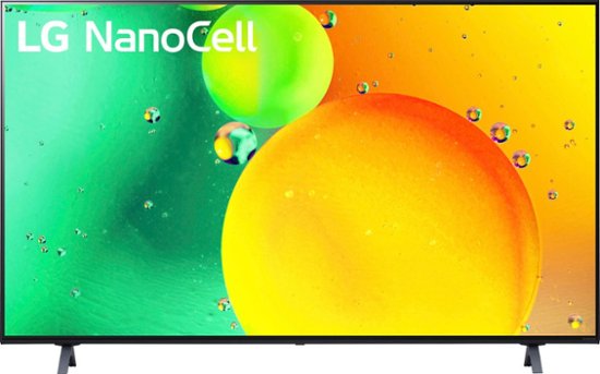 LG 50" Class NanoCell 75UQA Series LED 4K UHD Smart webOS TV $500