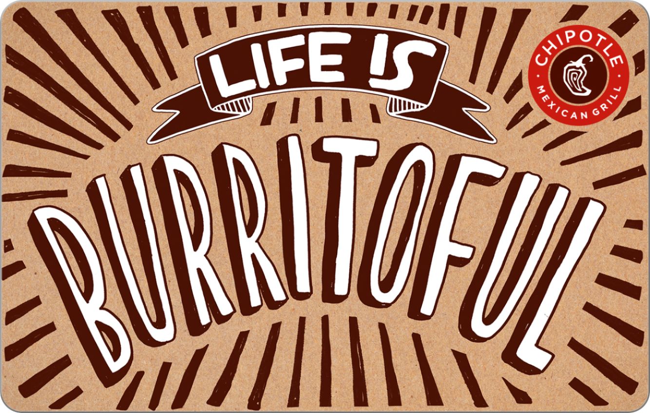$50 Chipotle eGift Card (Email Delivery) $45