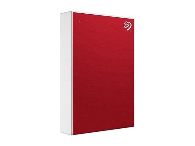 2TB SEAGATE One Touch USB 3.2 Gen 1 External Hard Drive (Red) $50