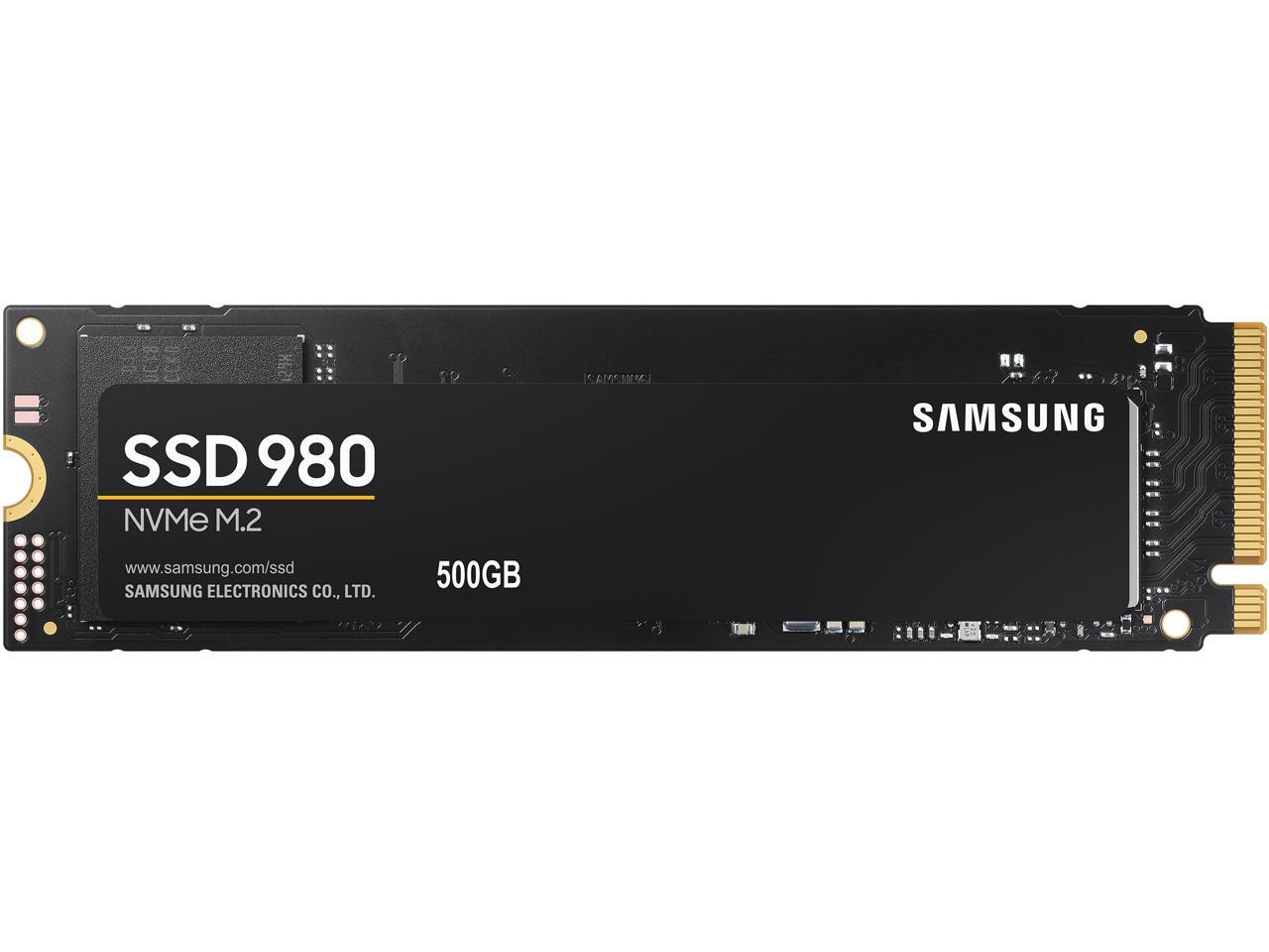 500GB Samsung 980 NVMe SSD $48