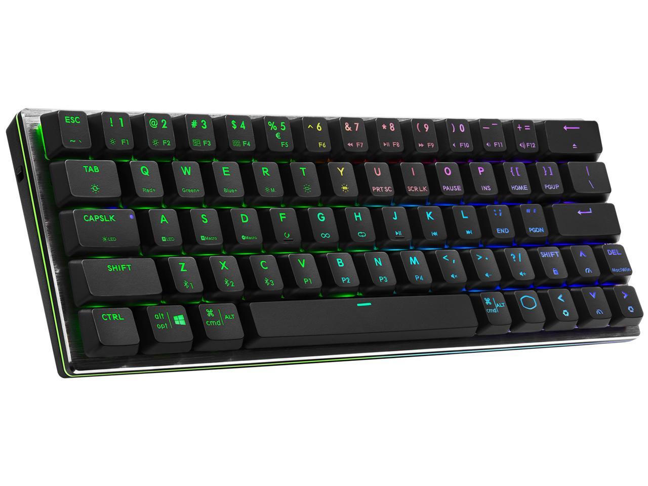 Cooler Master SK622 Wireless 60% Mechanical Keyboard with Low Profile Red Switches $65