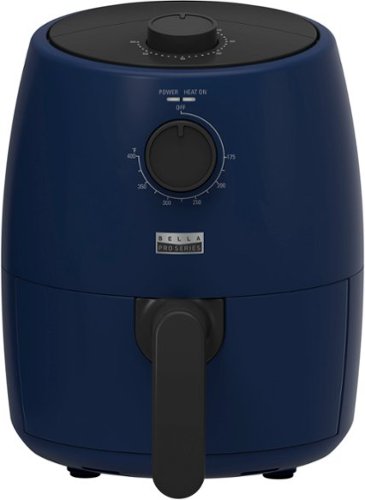 Bella Pro Series 2-Quart Analog Air Fryer (Matte Ink Blue) $16