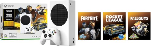 Microsoft Xbox Series S 512 GB Console – Gilded Hunter Bundle (Disc-Free Gaming) - White (+extra controller) $300