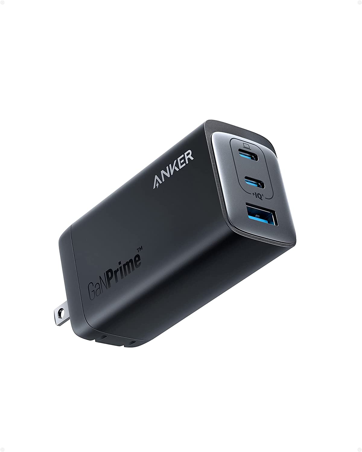 Anker 737 GaNPrime USB C Wall Charger 120W GaNPrime PPS 3-Port Fast Compact Foldable $56.99 Amazon