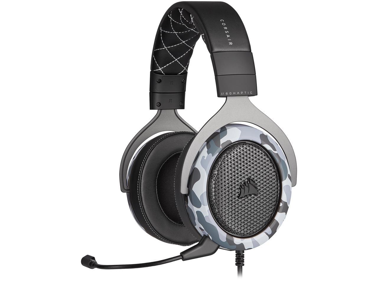 Corsair HS60 Haptic Stereo Gaming Headset w/ Haptic Bass (Arctic Camo) $70