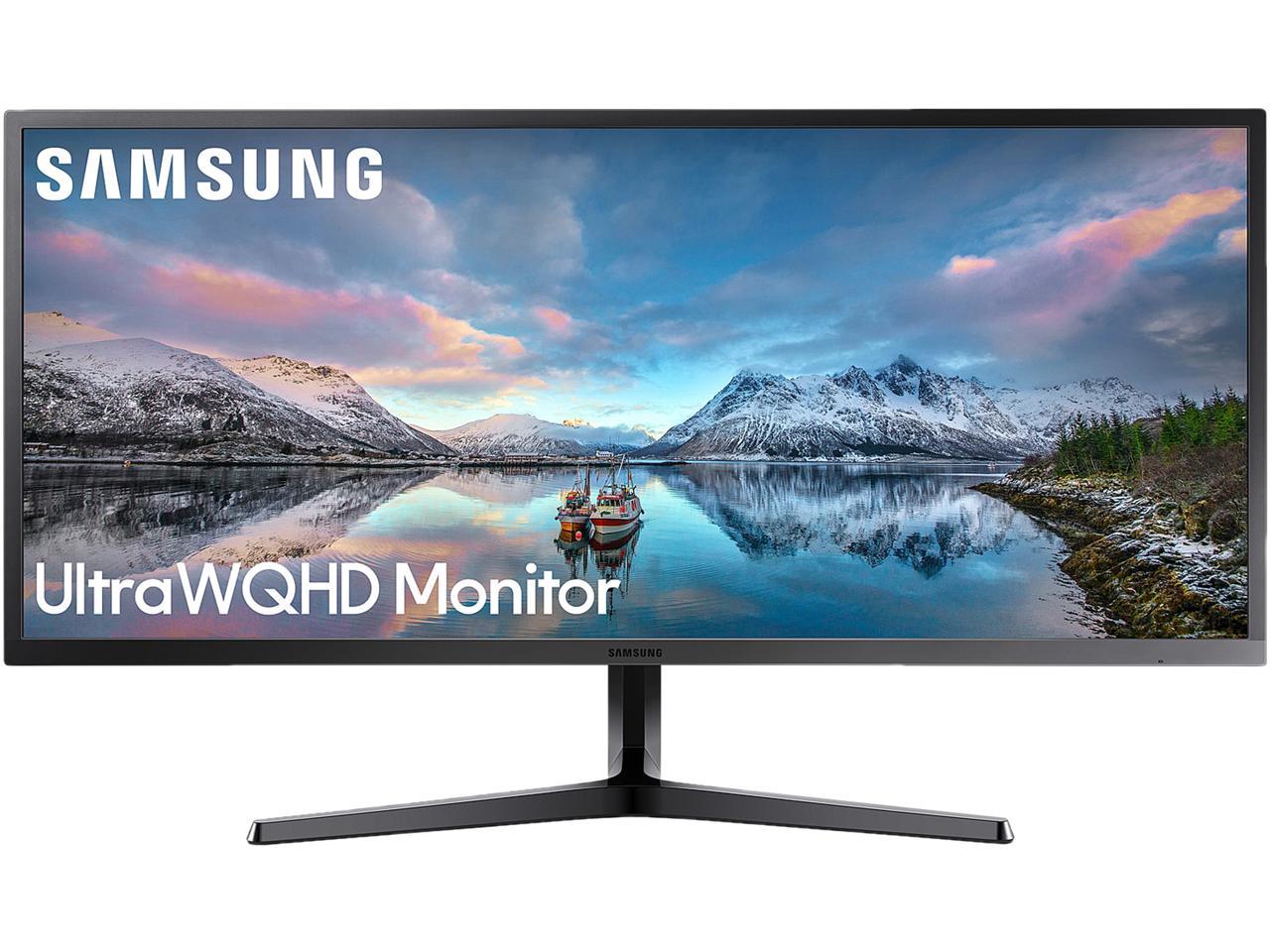 34" Samsung LS34J550WQNXZA UWQHD Monitor $260 at Newegg