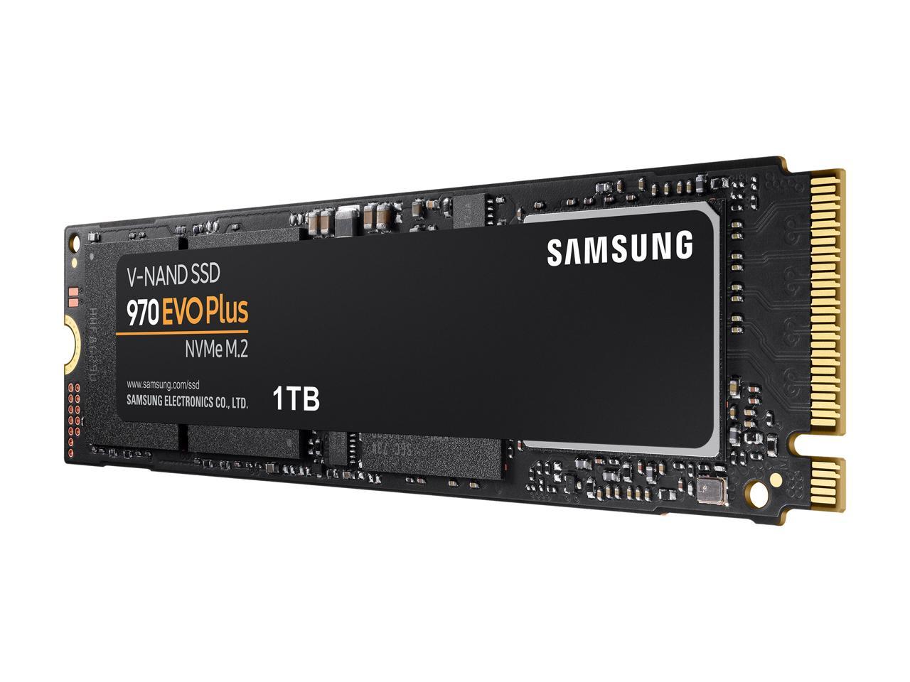 1TB Samsung 970 EVO Plus NVMe SSD $73