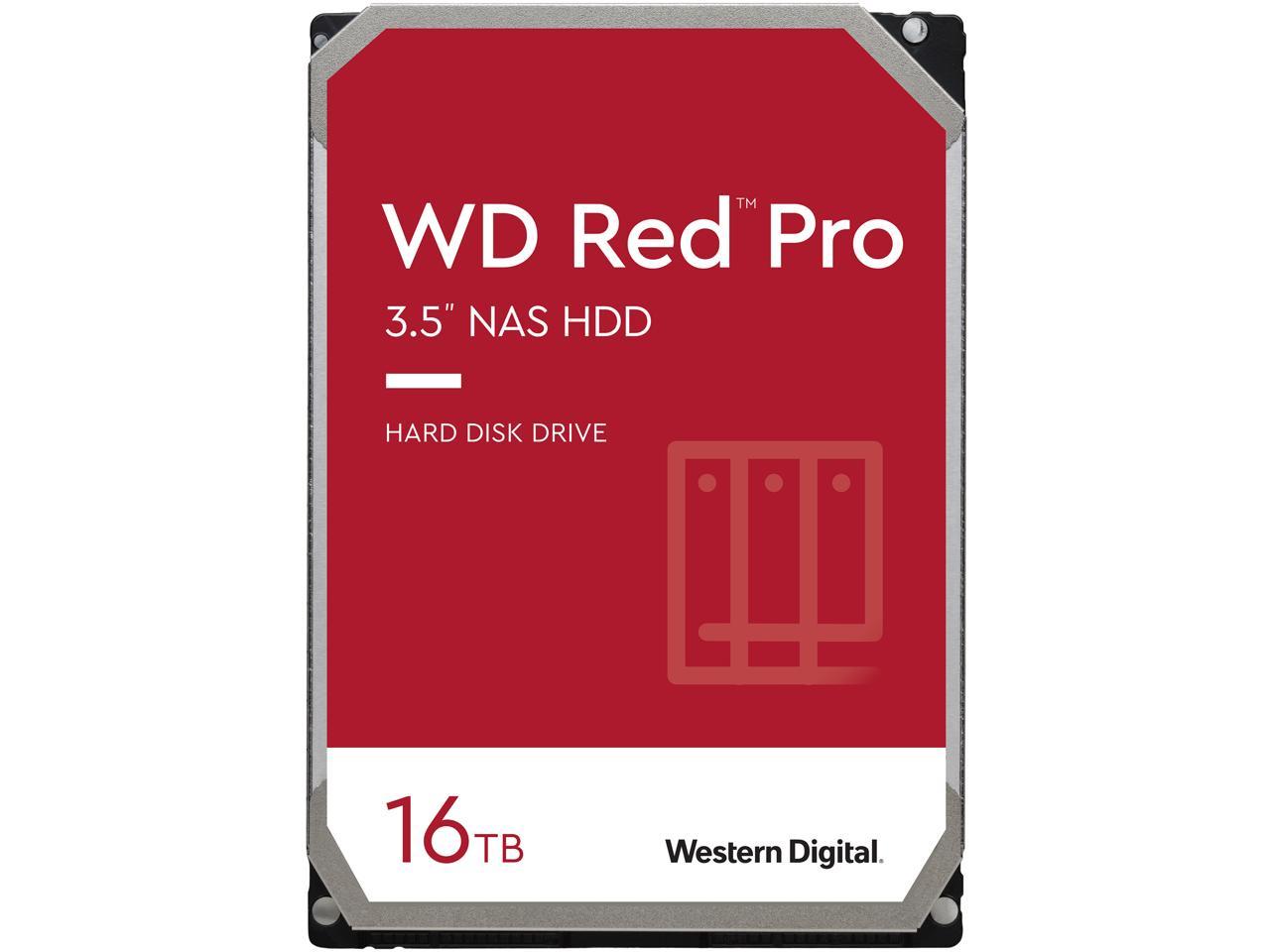 16TB WD Red Pro WD161KFGX  NAS Hard Drive $240