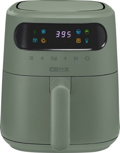 CRUX - 3-qt. Digital Air Fryer Kit with TurboCrisp - Limited Edition Stuffed Olive $20