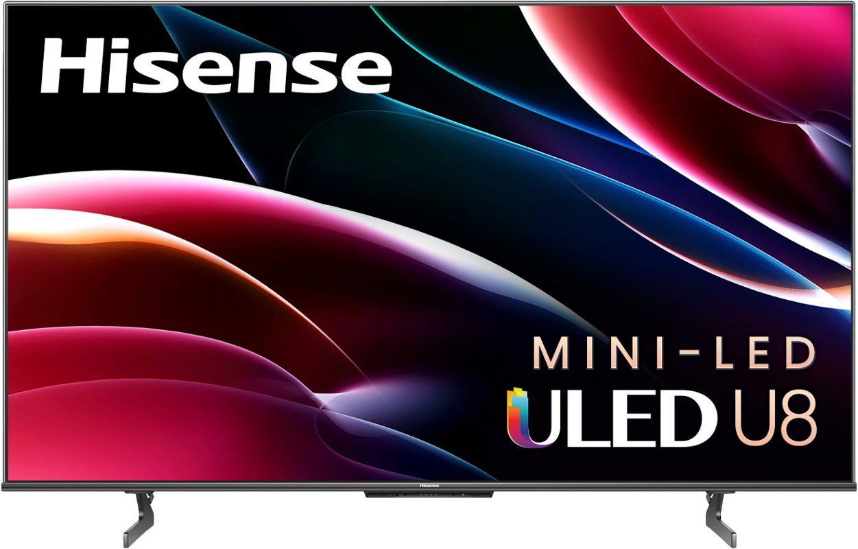 65" Hisense U8H Series 4K ULED Mini-LED Quantum Smart TV $900