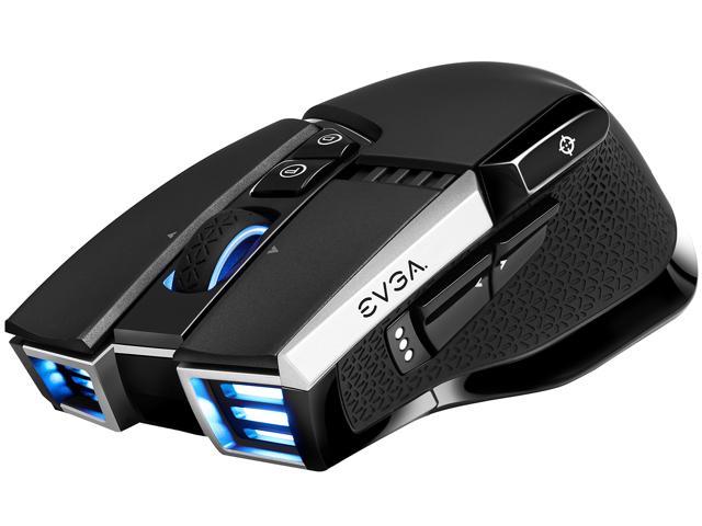 EVGA X20 16,000 DPI 10 Button 903-T1-20BK-KR Wireless Gaming Mouse $25