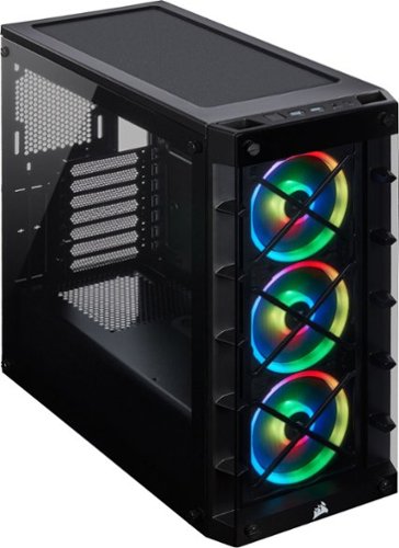 Corsair Crystal iCUE 465X RGB Tempered Glass Mid Tower Case $90