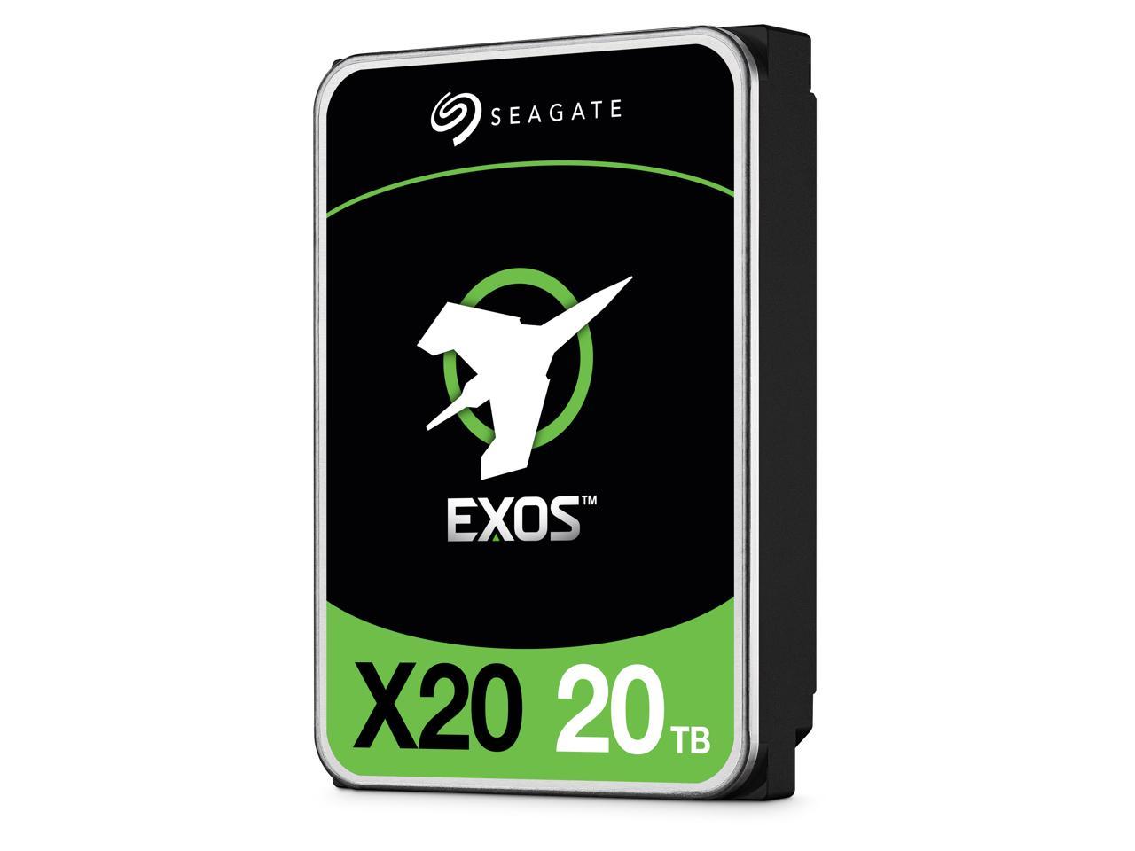 20TB Seagate Exos X20 ST20000NM007D Enterprise Hard Drive $290