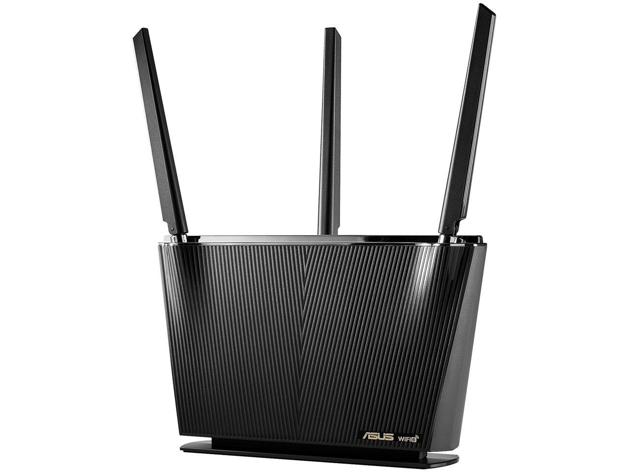 ASUS RT-AX68U AX2700 Wireless Dual-Band Gigabit Router at Newegg $130