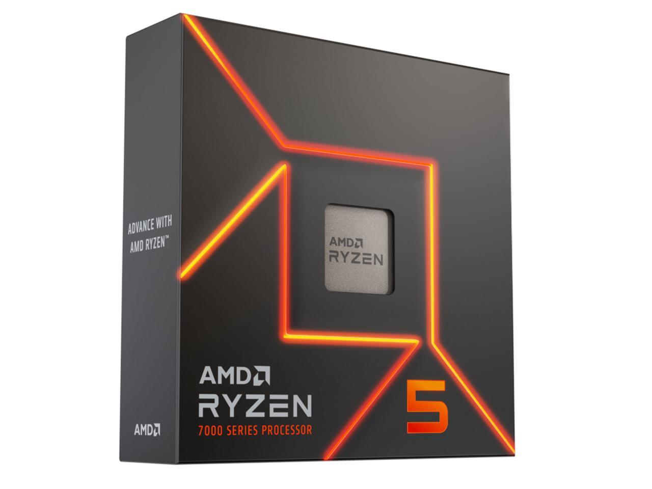 AMD Ryzen 5 7600X 4.7GHz 6-Core Unlocked Desktop Processor $239 at Newegg