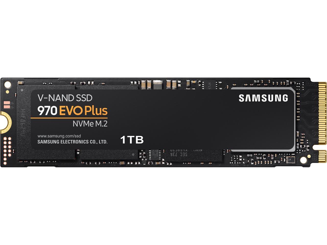 1TB Samsung 970 EVO Plus NVMe SSD @Newegg $50