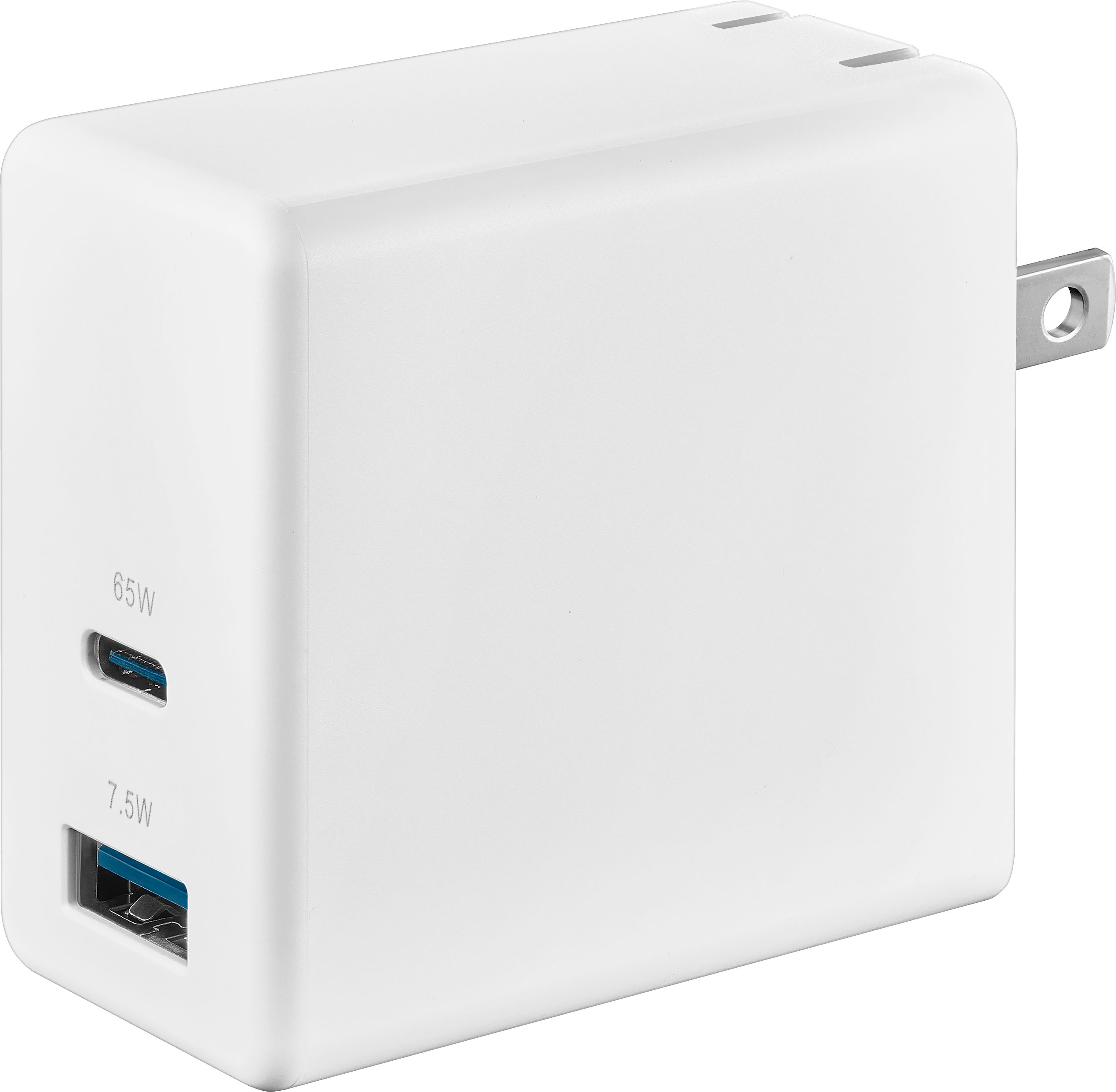 Insignia 72.5W 2-Port USB-C / USB-A Wall Charger (White) $17