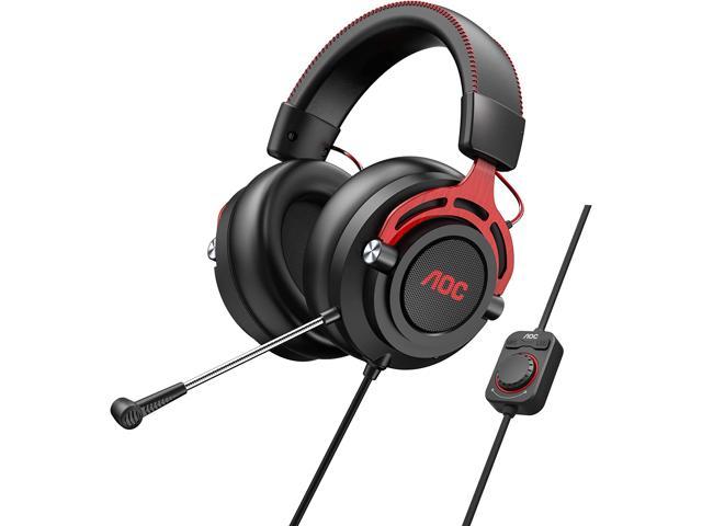 AOC GH300 USB Gaming Headset with RGB-LED Gaming Headset with Detachable Mic (group buy) @Newegg