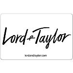 Lord &amp; Taylor $50 Gift Card (Email Delivery) $40;  $40 Chef'd GC $30