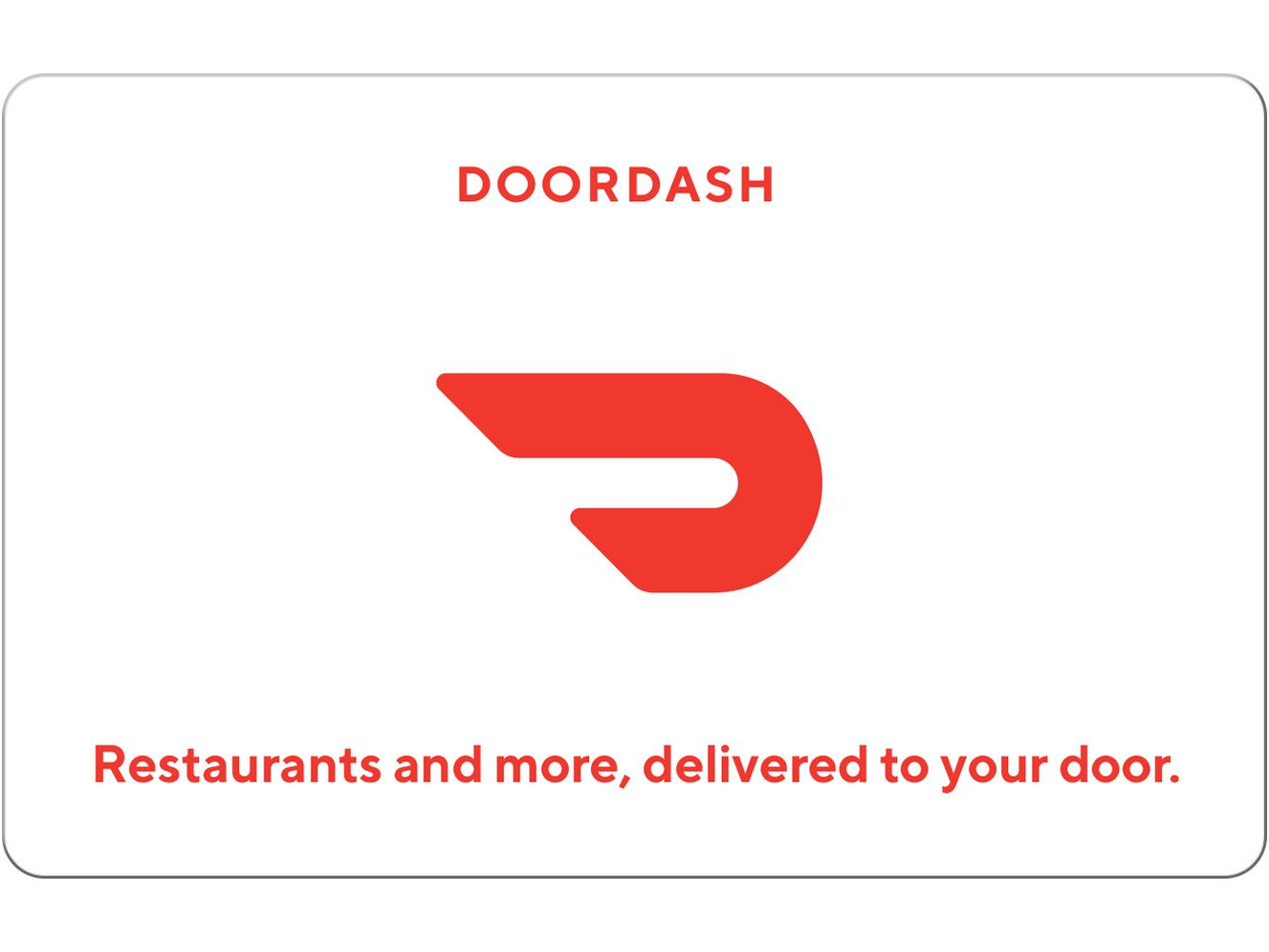 DoorDash $100 Gift Card (Email Delivery) $90