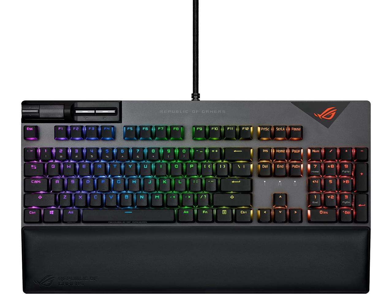 ASUS ROG Strix Flare II 100% RGB Gaming Keyboard, ROG NX Blue @Newegg $120